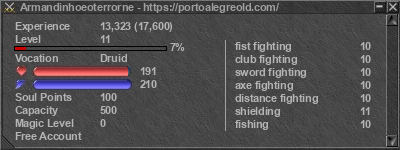 Signature for player Armandinhoeoterrorne