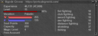 Signature for player Bigode Grosso