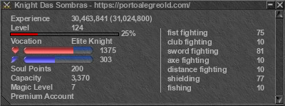 Signature for player Knight Das Sombras