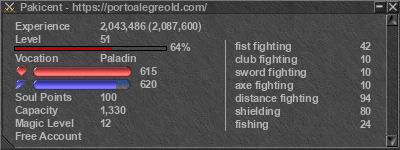 Signature for player Pakicent