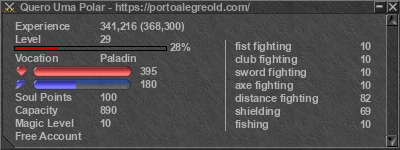 Signature for player Quero Uma Polar