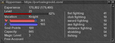 Signature for player Ripperman