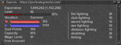 Signature for player Sauron