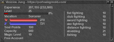 Signature for player Vinicios Jung